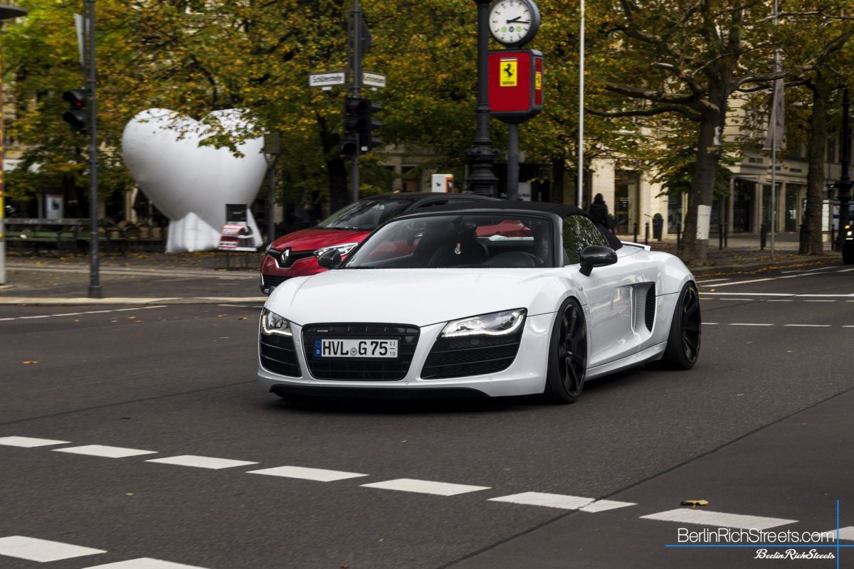 Audi R8 V10 Spyder spotted in Berlin — BerlinRichStreets